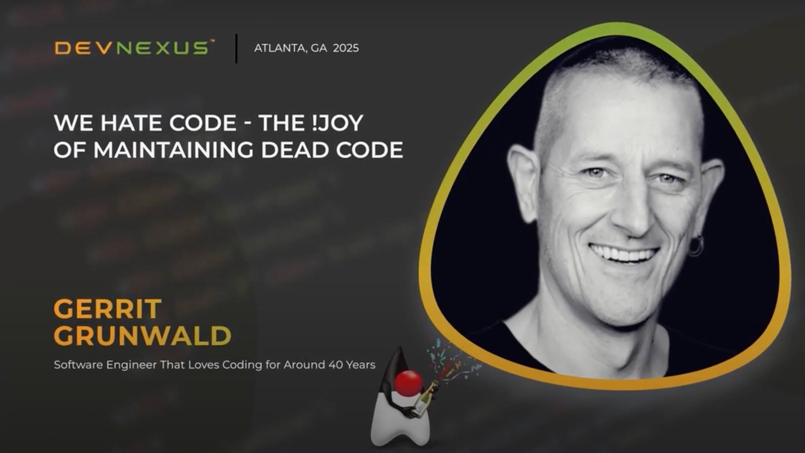 We Hate Code: The !Joy of Maintaining Dead Code with Gerrit Grunwald